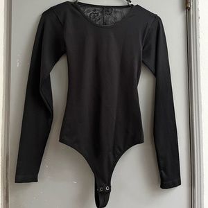 Forever 21 Lace Backless Bodysuit (S)